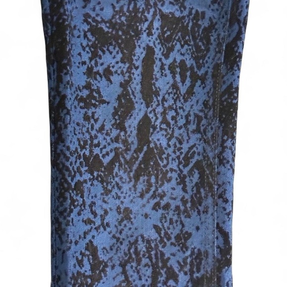 FREE PEOPLE Women's Indigo Combo Jacquard Copperhead Flock Skinny Jeans Size 28 - Picture 5 of 5